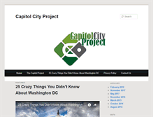 Tablet Screenshot of capitolcityproject.com